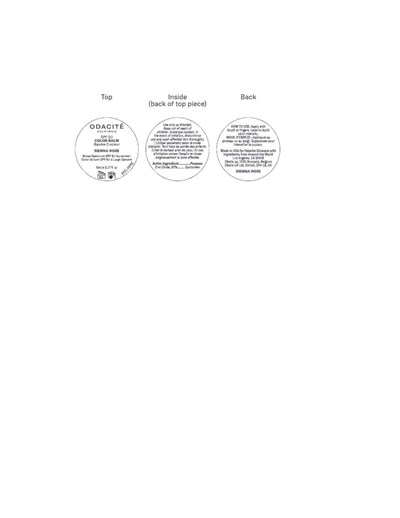 Dosage And Administration (Odacite Color Balms)